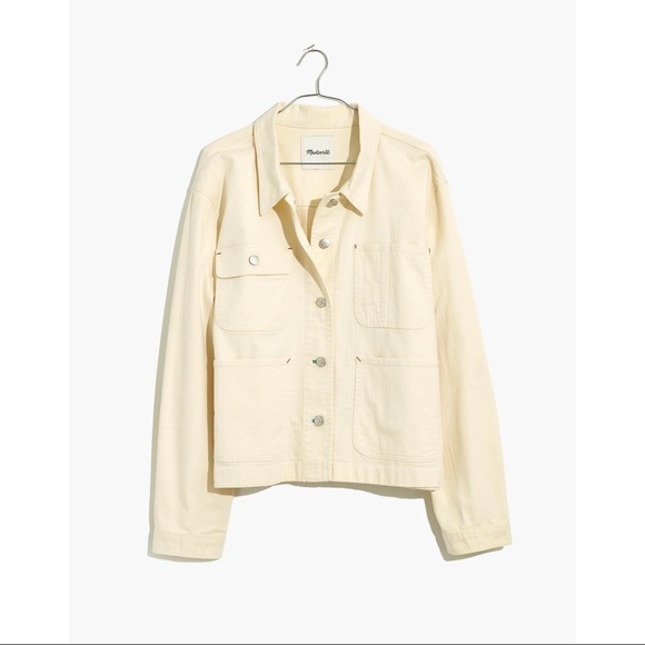NWT Madewell Cropped Chore Jacket - Picture 4 of 4